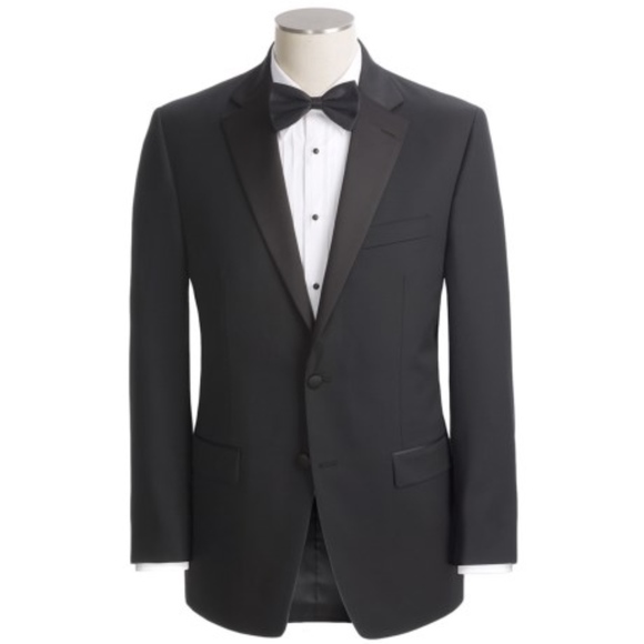 Ralph Lauren Super 100’s Wool Tuxedo Blazer NWT Black Notch Lapel 36S - Picture 7 of 8